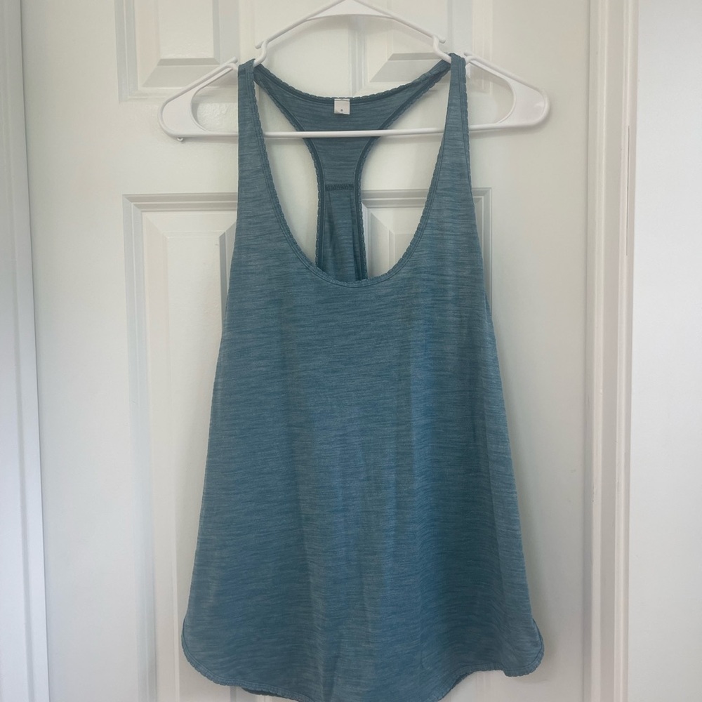 lululemon athletica Teal Tank Top